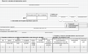 Акт по типовой форме ос 4 здания образец заполнения