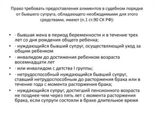 Алименты неработающей жене инвалиду 1 группы