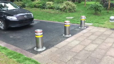 Автоматический столбик для парковки
