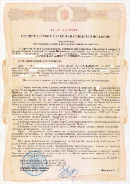 Чем опасно свежее наследство при покупке квартиры