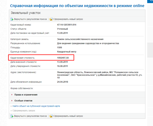 Чем отличается кадастровая стоимость от рыночной