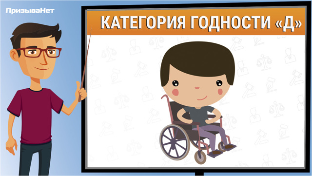 Что значит категория д в военном билете и кому ее присваивают