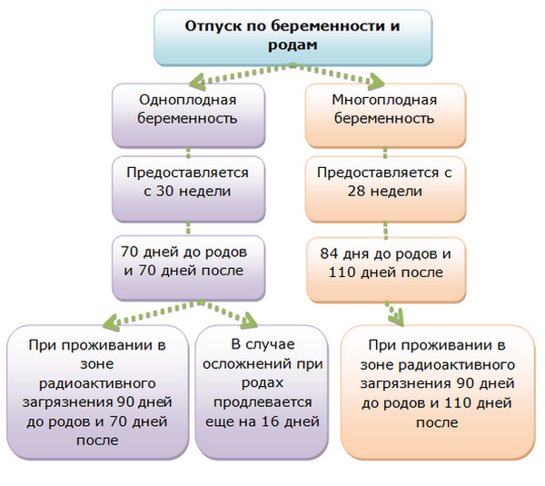 Декретный отпуск в 2019 году: расчет, порядок оплаты, заявление, законы
