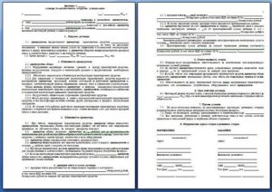 Договор аренды транспортного средства с экипажем