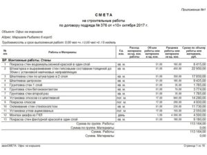 Договор на составление сметной документации образец бланк