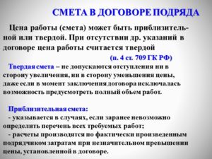 Договор подряда образец, комментарии юристов