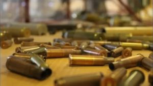 И был осужден за незаконное хранение огнестрельного оружия и боеприпасов