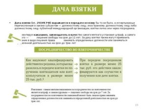 Иностранное должностное лицо как субъект получения взятки по УК РФ