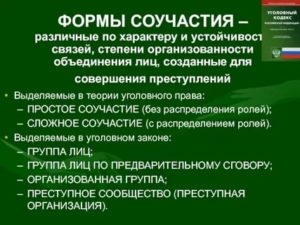 Институт соучастия в преступлении по международному уголовному праву