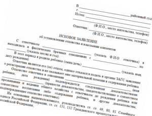 Исковое заявление в суд о признании регистрации по месту жительства незаконной