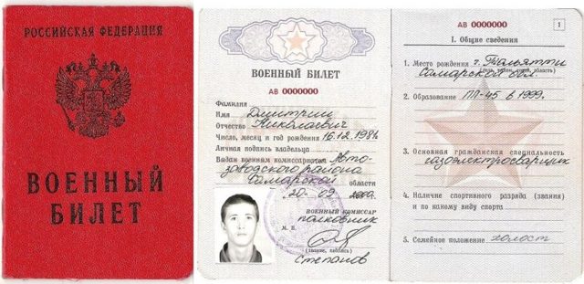 Является ли военный билет документом удостоверяющим личность