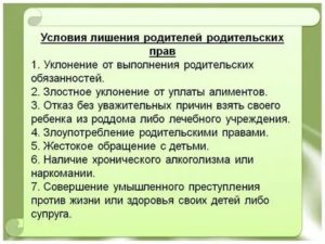 Как Бабушке Лишить Родительских Прав Родителей
