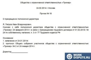 Как Генеральный Директор Может Уволить Сам Себя