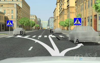 Как можно парковаться у пешеходного перехода?