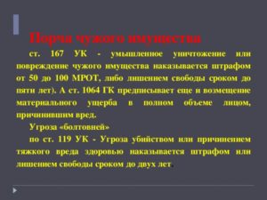 Как наказать квартирантов за порчу имущества