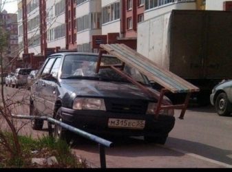 Как наказать за неправильную парковку во дворе?