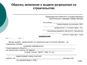 Как написать заявление на разрешение