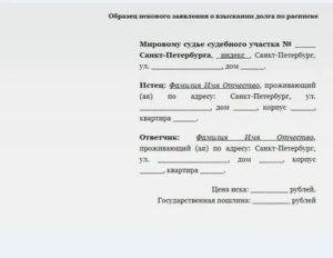 Как Написать Заявление в Суд на Должника