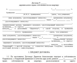 Как оценить долю в квартире между родственниками?