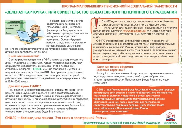 Как оформить снилс ребенку &mdash; все об этой процедуре