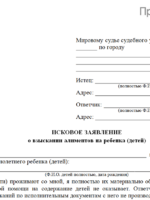 Как подать на алименты в браке: способы, список документов