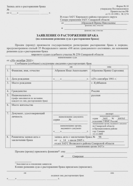 Как подать на развод через госуслуги (через интернет)