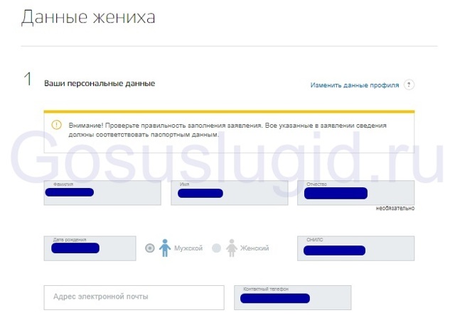 Как подать заявление в загс онлайн: порядок и форма подачи заявки