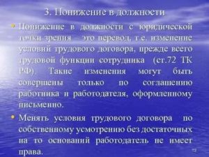 Как Понизить Сотрудника в Должности по Закону