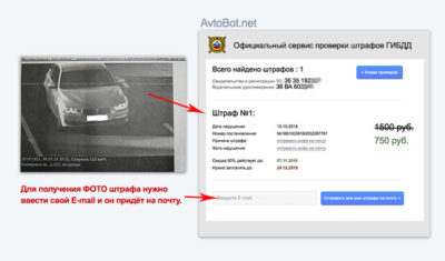 Как посмотреть за что пришел штраф ГИБДД?