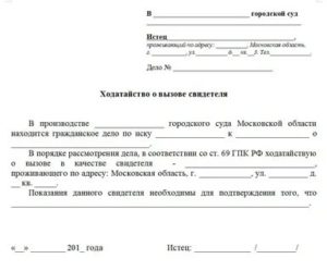 Как Правильно Подавать Ходатайство в Суде