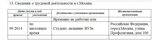 Как правильно составить заявление на квоту на рвп
