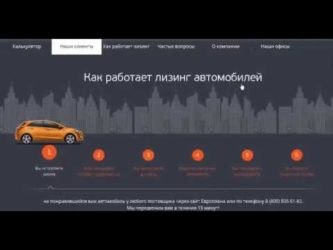 Как работает лизинг автомобилей?