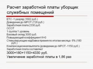 Как Рассчитать Зарплату Уборщицы по Квадратным Метрам