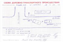 Как рисовать схему ДТП для страховой