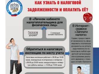 Как узнать налоговые задолженности физическим лицам?