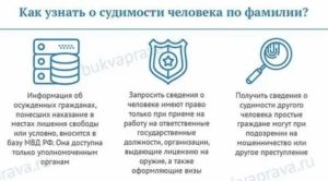 Как узнать о погашении судимости человека через интернет