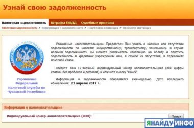 Как узнать за что штраф в налоговой?