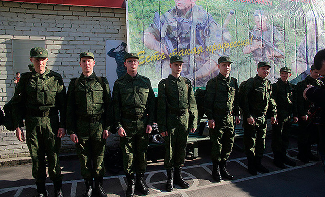 Как забрать вещи призывника из военкомата