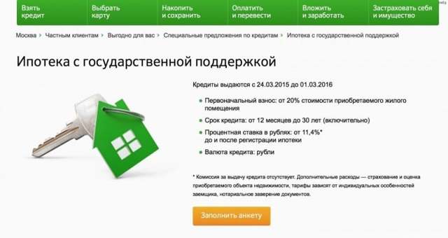 Какие документы нужны для ипотеки на квартиру в сбербанке