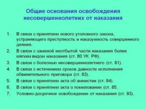 Какие виды освобождения от наказания можно применить к беременным