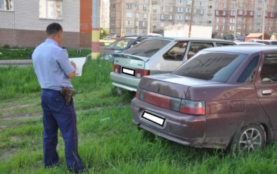 Какой штраф за парковку на газоне?