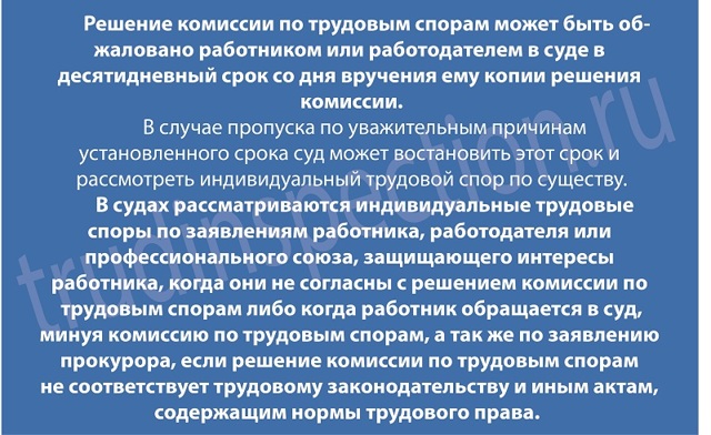Какой установлен срок исковой давности по трудовым спорам