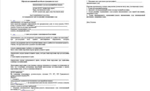 Кассационная жалоба на решение районного суда образец бланк