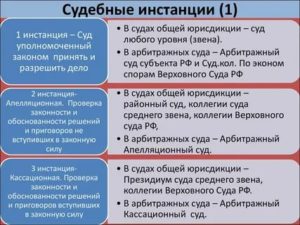 Кассационное и надзорное производство в судах общей юрисдикции