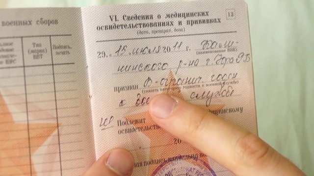 Категория годности в военном билете &mdash; где посмотреть и что значит