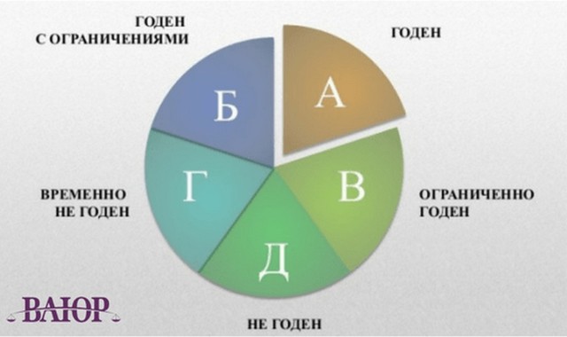 Категория годности в военном билете и их значение