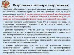 Когда Решение Суда Считать Исполненным