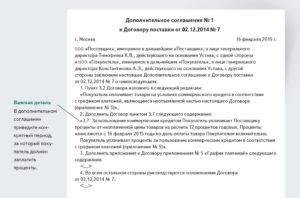 Коммерческий кредит в договоре поставки
