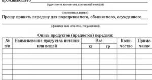 Кто Может Передать Передачу Осужденному в Сизо