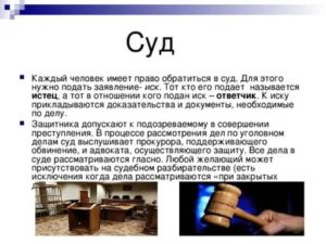 Кто Подает в Суд Как Называется